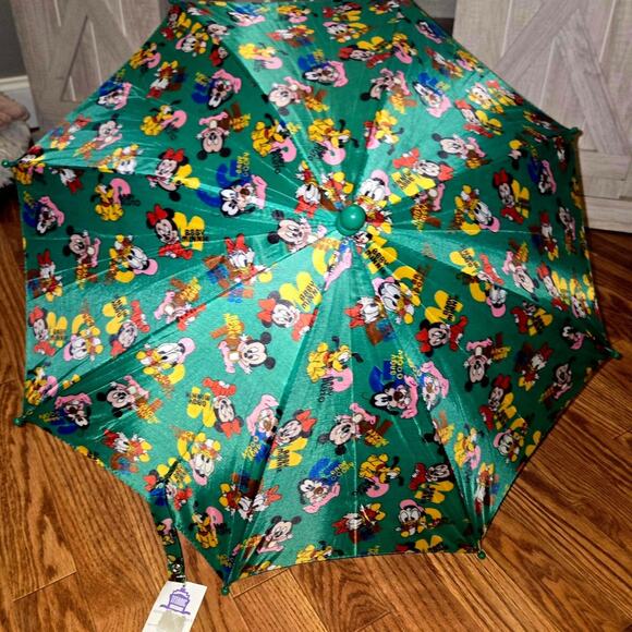 DISNEY BABY KIDS UMBRELLA Collectible Vintage HTF Rare NWT MICKEY MOUSE TITANIC - Picture 1 of 10